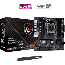 Placa de baza B650M PG Lightning WiFi AM5 mATX- DDR5