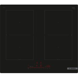Plita incorporabila cu inductie 4 zone PVQ61RHB1E 59 cm Sticlă Neagră
