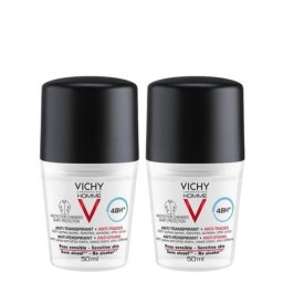 Vichy Homme 48H Anti-Perspirant Anti-Stains 2 x 50 ml