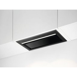 Hota Hota Caseta, 54 cm, 650 m³/h, 3 Trepte + Intensiv, Filtru Aluminiu, Iluminare LED, 65 dB, Negru, Touch Control