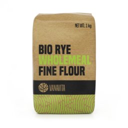 Alimente fitness BIO Făină integrală fină de secară - Vanavita - GymBeam