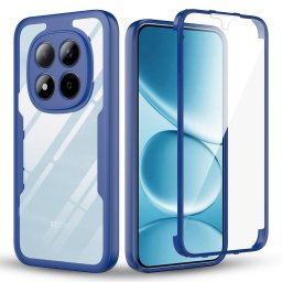 Husa Husa pentru Xiaomi Redmi Note 15 Pro 4G + Folie - Techsuit ColorVerse 360 Series - Blue