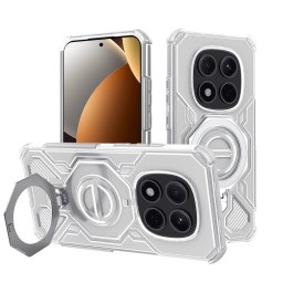 Husa Husa pentru Xiaomi Redmi Note 15 Pro+ 5G / Poco M8 Pro 5G - Techsuit Carbon Shield PRO - White Transparent