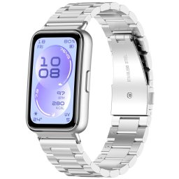 Curea pentru Huawei Band 11 / Band 11 Pro - Techsuit Watchband (W010) - Silver