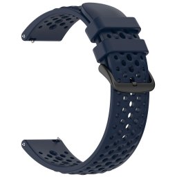 Curea pentru Amazfit Active Max/Samsung Galaxy Watch (46mm)/Watch 3/Gear S3/Amazfit GTR/GTR 2 - Techsuit Watchband 22mm (W083) - Navy Blue