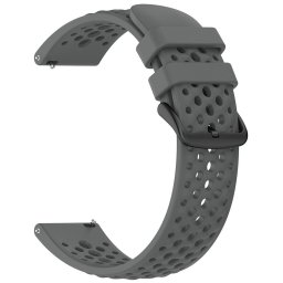 Curea pentru Amazfit Active Max/Samsung Galaxy Watch (46mm)/Watch 3/Gear S3/Amazfit GTR/GTR 2 - Techsuit Watchband 22mm (W083) - Gray