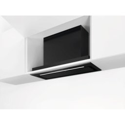 Hota Hota Decorativa, 80 cm, 700 m³/h, 3 Trepte, Filtru Aluminiu, Iluminare LED, 65 dB, Negru, Touch Control