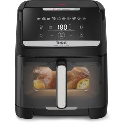 Friteuza Friteuza cu aer cald TEFAL Easy Fry Silence EY8468E0, 2kg, 7l, 2000W, negru