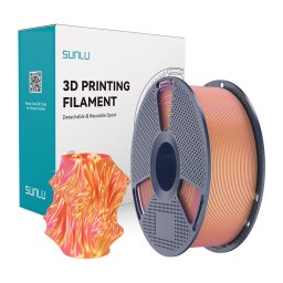 Filament PLA+ Silk Dual Color Pink Gold
