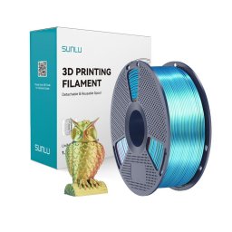 Filament PLA+ Silk Tri-Color Red Yellow Green