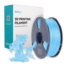 Filament SUNLU PLA (albastru stralucitor)