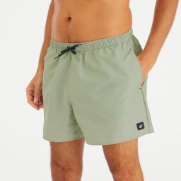 Șort de baie surf Hendaia pockets Kaki Bărbați