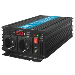 Invertor de la 24V la 230V 1000W undă sinusoidală pură, TED000439