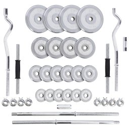 Set de gantere si haltere reglabile HMS STC55 55kg