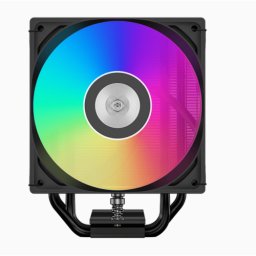 Cooler PCCooler "RT500 TC ARGB", skt. Intel si AMD, racire aer, vent 120mm,500 - 2200 rpm, 5 heatpipes, inaltime 155mm, negru ARGB, "RT500 TC ARGB BK" (timbru verde 0.8 lei)