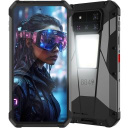 Telefon rugged Unihertz 8849 Tank 4 Pro, Video Proiector HD, 5G, 6.73 120Hz AMOLED, Dimensity 8300 Ultra, 16GB RAM + 512GB, NFC, Android 15