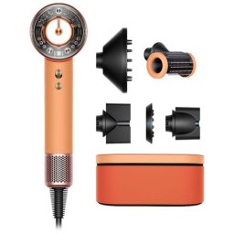 Dyson Supersonic Nural HD16 T1/T2 ceramic apricot/topaz - Uscător de păr