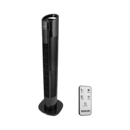 Ventilator turn 50W/230V negru Sencor + telecomandă