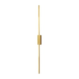 Aplica de perete LED AISHA, 20 W, 230 V, 4000 K, 120 cm, auriu