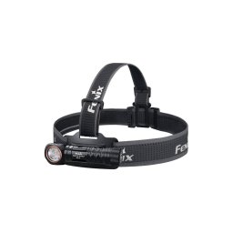 Fenix HM61RV30 - Lampă frontală LED reîncărcabilă prin USB, cu reglare a intensității, 4000 mAh, IP68, 1800 lm, 400 ore, neagră