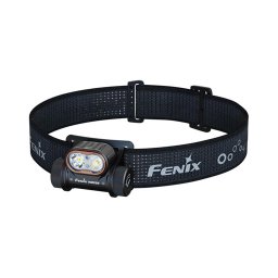 Fenix HM55RABL - lanternă frontală LED reîncărcabilă, cu reglare a intensității, USB, 1600mAh, IP68, 1200lm, 141,2 h, negru