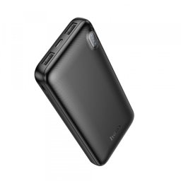 Baterie Externa HOCO J128, 10000mAh, 10W, 2 x USB-A, Neagra