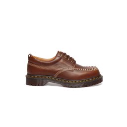 DR MARTENS Laced Up Lowell 4 Eye Shoe 31817243 00K6 butterscotch
