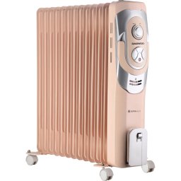 Calorifer Electric Cu Ulei Daewoo SDA DOH13C | 2500W, 13 Elementi, 5 Canale Ulei, Termostat Reglabil