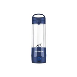 Blender Portabil Nutribullet NBP003NBL | 475ml, USB-C, Lame Otel, Navy Blue