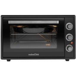 Cuptor Electric NobeLTek NLT FSOHP60BK | 60L, 2000W, Plite 1500W+1000W, Grill, Timer, Ventilator