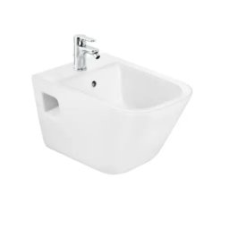 Bideu Suspendat Roca A357645000 | Nexo, Alb, Rotund, Fixare Ascunsa