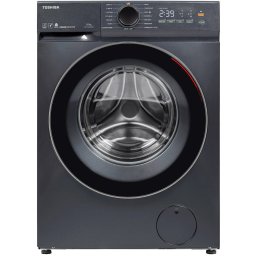 Masina de spalat rufe Toshiba TW-T21BU90UWBK(MG) | 8kg, 1400rpm, Clasa A, Wi-Fi, Inverter, Abur