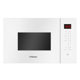 Cuptor Microunde Incorporabil Hansa AMMB25E1WH | 25L, 900W, Grill, Display Touch, Alb