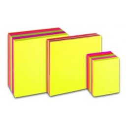 Notite Adezive, 5 Culori, Neon 51 x 38 mm