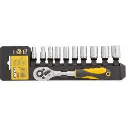 Trusa tubulare 1/4, 11buc/set, CrV