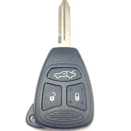 Carcasa cheie Techstar® 3 butoane pentru Chrysler 300C, Dodge, Jeep – compatibila lama CY24 (2005–2008)