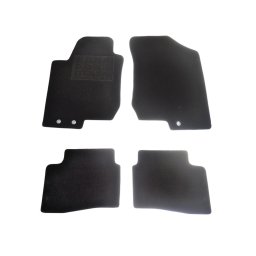 Covorase mocheta dedicate Hyundai i30 2007-2010, negre, set 4 bucati