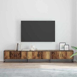Unitati TV 2 pcs Lemn Vechi 240 x 35 x 41 cm Lemn compozit GartenMobel Dekor