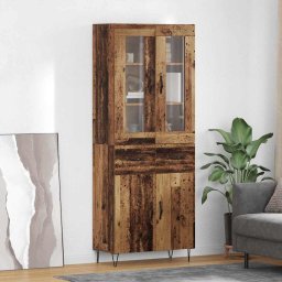 Bufet cu sertar Lemn Vechi 69,5 x 34 x 90 cm Lemn compozit GartenMobel Dekor