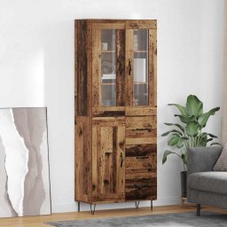 Bufet cu sertar Lemn Vechi 69,5 x 34 x 90 cm Lemn compozit GartenMobel Dekor
