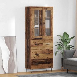 Bufet cu sertar Lemn Vechi 69,5 x 34 x 90 cm Lemn compozit GartenMobel Dekor