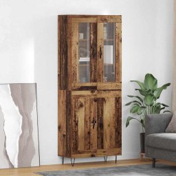 Bufet Lemn Vechi 69,5 x 34 x 90 cm Lemn compozit GartenMobel Dekor
