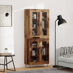 Bufet Lemn Vechi 69,5 x 34 x 180 cm Lemn compozit GartenMobel Dekor