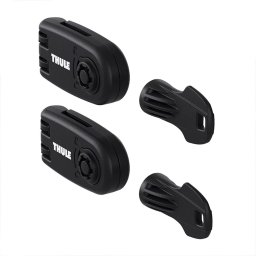 Kit Thule de blocare pentru curele de roti la suport bicicleta, negru
