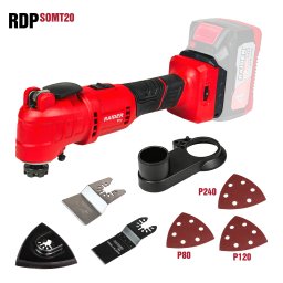 Unealta multifunctionala Raider Pro R20 20V, unghi 3°, model RDP-SOMT20 Solo