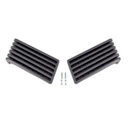Set grile închise negre pentru cutie portbagaj TowBox V3 si EVO