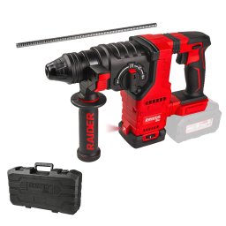 Ciocan rotopercutor cu acumulator brushless 26 mm, 3J, 4 functii Raider Pro