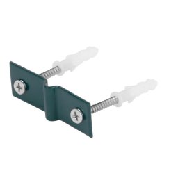 Clema fixare panou gard Strend Pro, pentru lemn/perete, verde