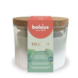 Lumanare parfumata Bolsius True Joy Botanic Freshness în pahar, 21h