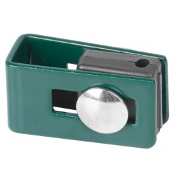 Clema fixare panou gard Strend Pro U43 verde RAL6005, set 5 buc